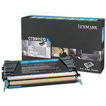 Lexmark C736H1CG Cyan High Yield Toner Cartridge