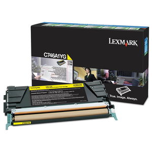 Lexmark C746A1YG Yellow Toner Cartridge