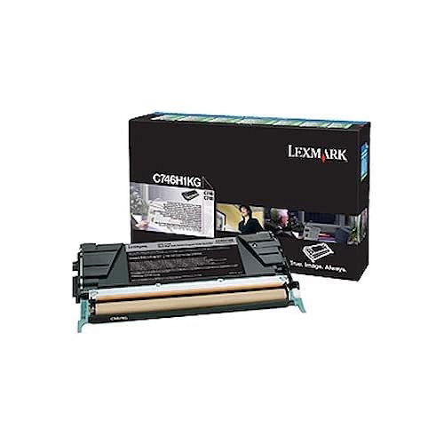 Lexmark C746H1KG Black High Yield Toner Cartridge