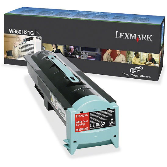 Lexmark W850H21G Black High Yield Toner Cartridge