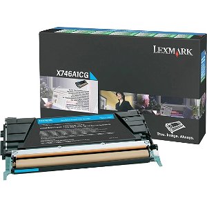 Lexmark X746A1CG Cyan Toner Cartridge