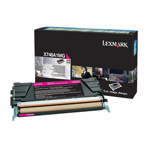 Lexmark X746A1MG Magenta Toner Cartridge