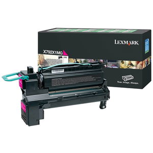 Lexmark X792X1MG Extra High Yield Magenta Toner Cartridge