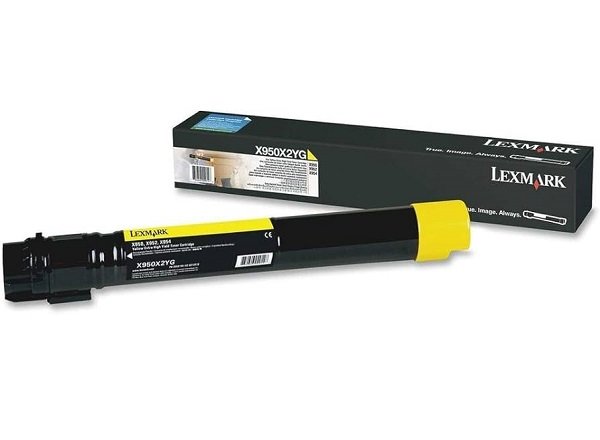Lexmark X950X2YG Yellow Toner Cartridge