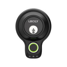 view Lockly Flex Touch Smart Deadbolt Lock - Matte Black