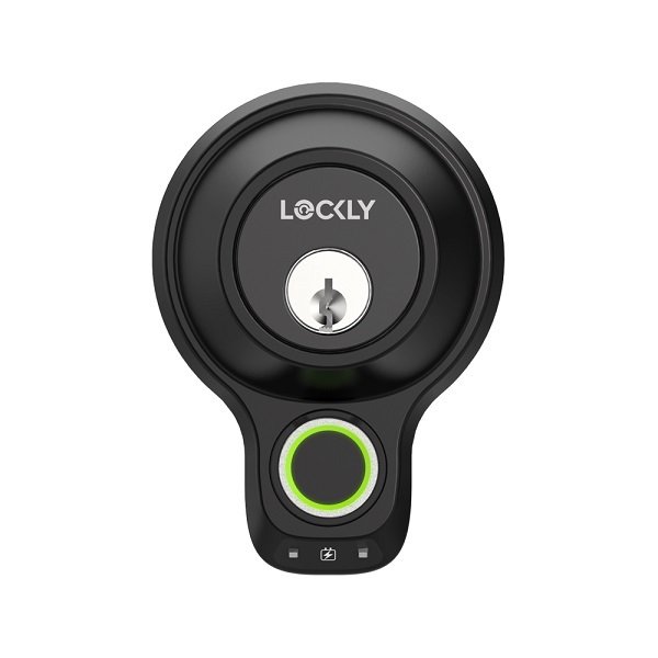 Lockly Flex Touch Smart Deadbolt Lock - Matte Black