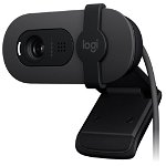 Logitech Brio 100 FHD 1920x1080 Webcam with Built-in Microphone - Graphite
