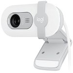 Logitech Brio 100 FHD 1920x1080 Webcam with Built-in Microphone - White