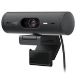 Logitech Brio 500 Full HD 1080p Webcam with Built-In Microphone - Graphite