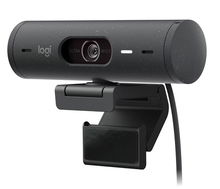 view Logitech Brio 505 1080p Plug-and-Play Webcam for Business - Graphite