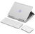 Logitech Casa Pop-Up Laptop Accessory Kit with Laptop Stand, Wireless Keyboard, Touchpad, and Storage Space - Nordic Calm