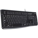 Logitech K120 USB Keyboard - Black