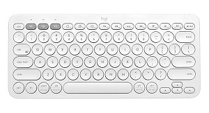 Logitech K380 Multi-Device Bluetooth Keyboard - White