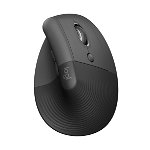 Logitech Lift Wireless Optical Mouse - Graphite