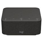 Logitech Logi Dock 100W USB-C Dual Display Laptop Docking Station with Meeting Controls and Speakerphone (Teams Version) - 1x HDMI, 1x DisplayPort, 3x USB-C, 2x USB-A