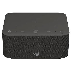Logitech Logi Dock 100W USB-C Dual Display Laptop Docking Station with Meeting Controls and Speakerphone (Teams Version) - 1x HDMI, 1x DisplayPort, 3x USB-C, 2x USB-A