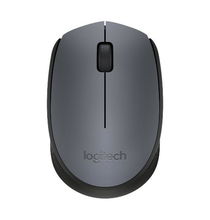 view Logitech M171 Wireless Optical Mouse - Grey/Black