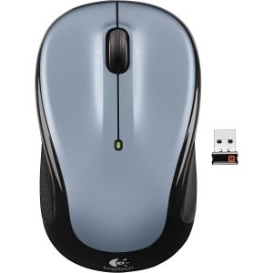 Logitech M325 Wireless Nano Mouse - Light Silver