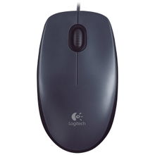 view Logitech M90 Wired Optical Mouse - Black