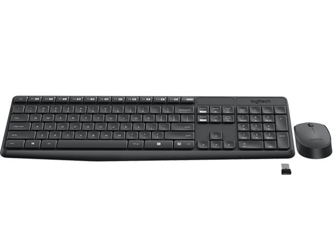 Logitech MK235 Wireless Keyboard and Mouse Combo Kit