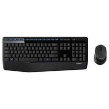 view Logitech MK345 Comfort USB Wireless Keyboard & Mouse Combo - Black