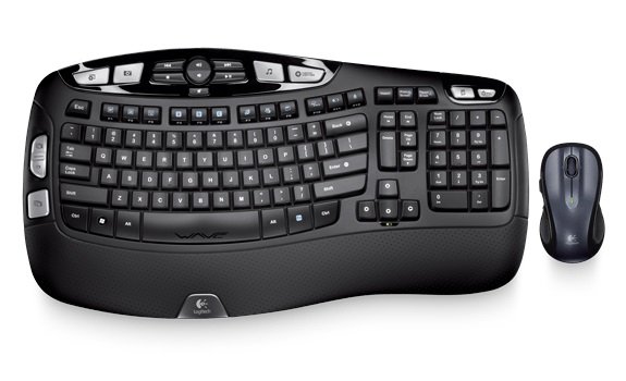 Logitech MK550 Wireless Wave Keyboard & Laser Mouse Combo