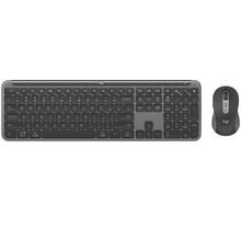 view Logitech MK950 Signature Slim USB Bluetooth Wireless Keyboard & Mouse - Graphite