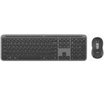 Logitech MK950 Signature Slim USB Bluetooth Wireless Keyboard & Mouse - Graphite
