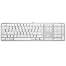 view Logitech MX Keys S Backlighting Bluetooth Keyboard for Mac - Pale Grey
