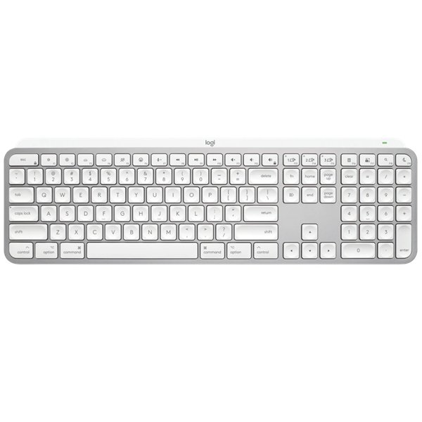 Logitech MX Keys S Backlighting Bluetooth Keyboard for Mac - Pale Grey