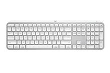 view Logitech MX Keys S Ergonomic Wireless Keyboard - Pale Grey