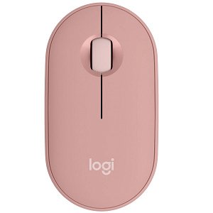 Logitech Pebble 2 M350S Ambidextrous Wireless Optical Mouse - Rose