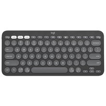 view Logitech Pebble Keys 2 K380S Wireless Keyboard - Graphite
