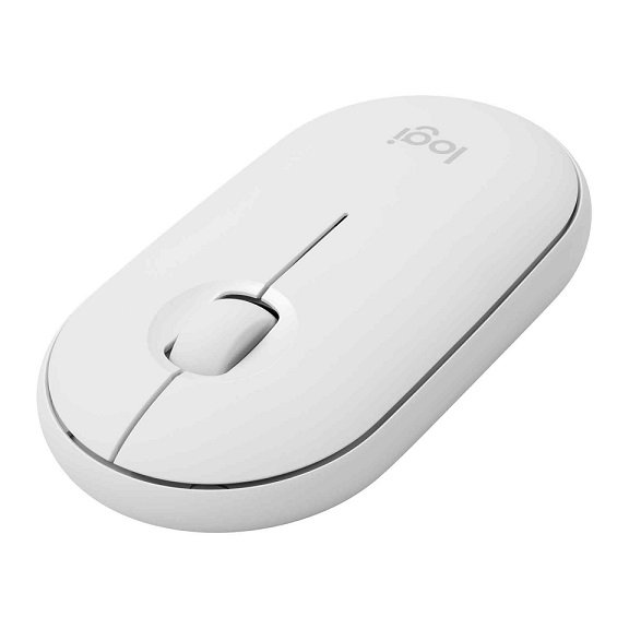 Logitech Pebble M350 Wireless Bluetooth Optical Mouse – Off White