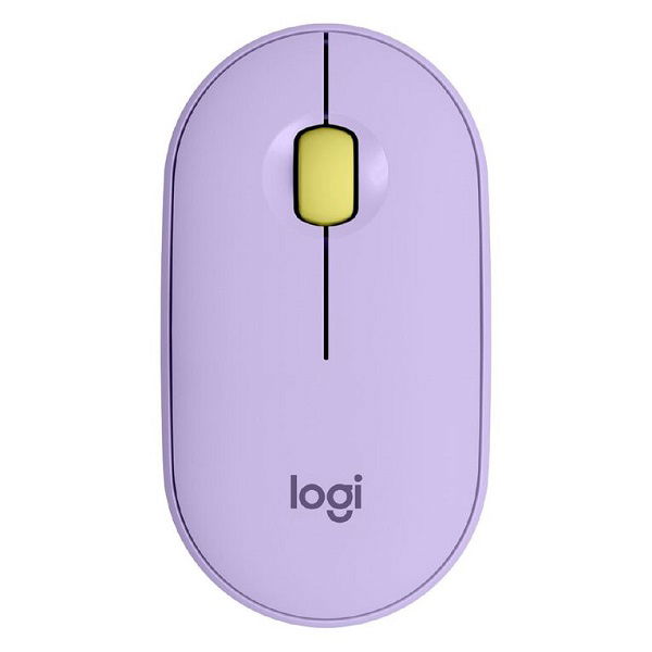 Logitech Pebble M350 Wireless Bluetooth Optical Mouse – Lavender