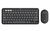 Logitech Pebble 2 Wireless Keyboard and Mouse Combo - Tonal Graphite