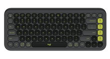 view Logitech POP Icon Keys Wireless Keyboard with Customizable Keys - Graphite