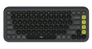 Logitech POP Icon Keys Wireless Keyboard with Customizable Keys - Graphite