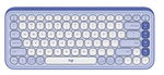 Logitech POP Icon Keys Wireless Keyboard with Customizable Keys - Lilac