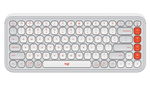 Logitech POP Icon Keys Wireless Keyboard with Customizable Keys - Off White