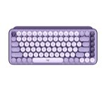 Logitech POP Keys Wireless Mechanical Keyboard with Emoji Keys - Lavender