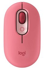 Logitech POP Mouse with Emoji Button - Heartbreaker Rose