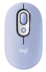 Logitech POP Wireless Mouse with Customizable Emoji - Lilac