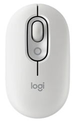 Logitech POP Wireless Mouse with Customizable Emoji - Off-White