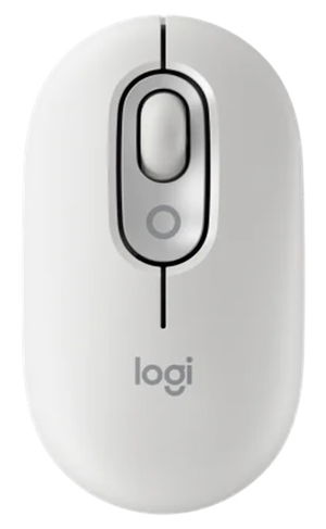 Logitech POP Wireless Mouse with Customizable Emoji - Off-White