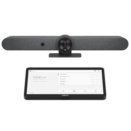 Logitech Rally Bar with Tap Screen Conference System - Black