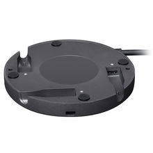 view Logitech RALLY Mic Pod Hub - Graphite