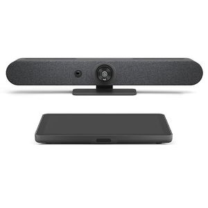 Logitech Tap IP Screen with Rally Bar Mini Conference System - Graphite