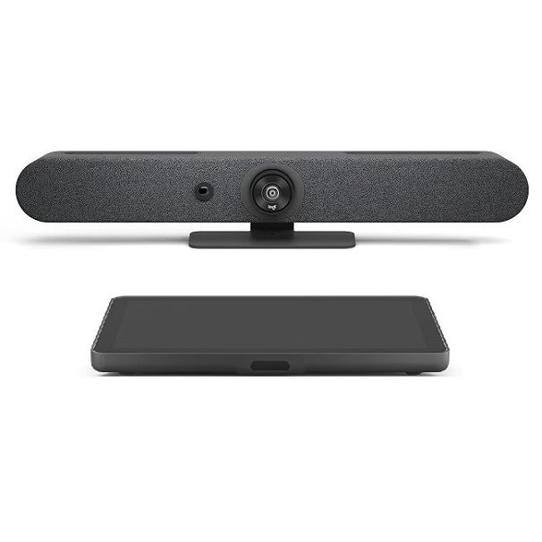 Logitech Tap IP Screen with Rally Bar Mini Conference System - Graphite