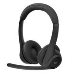 Logitech Zone 300 Bluetooth Overhead Wireless Stereo Headset with Dual Noise Cancelling - Midnight Black